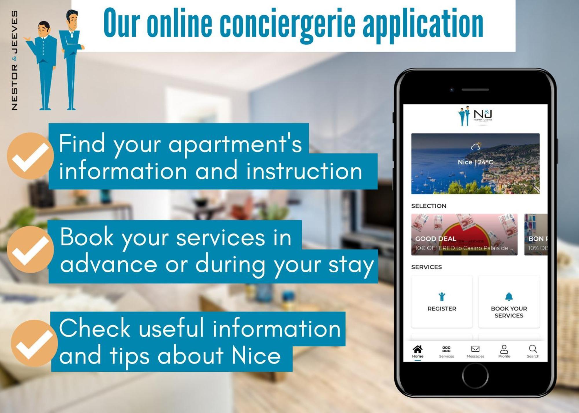 Nestor&jeeves - Dolce Master - Jean Medecin Apartment